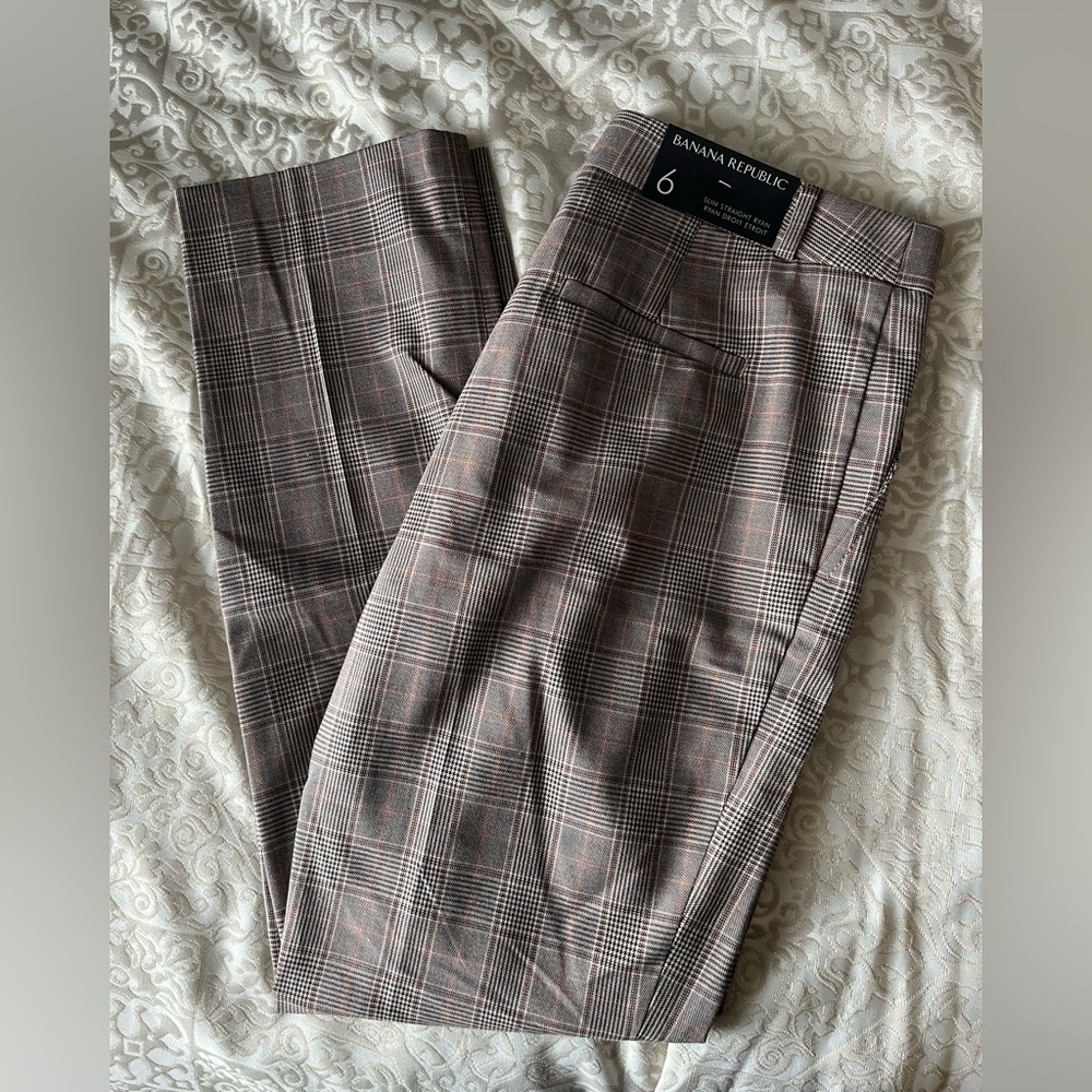 Banana Republic Ryan Slim Straight Dress Pants